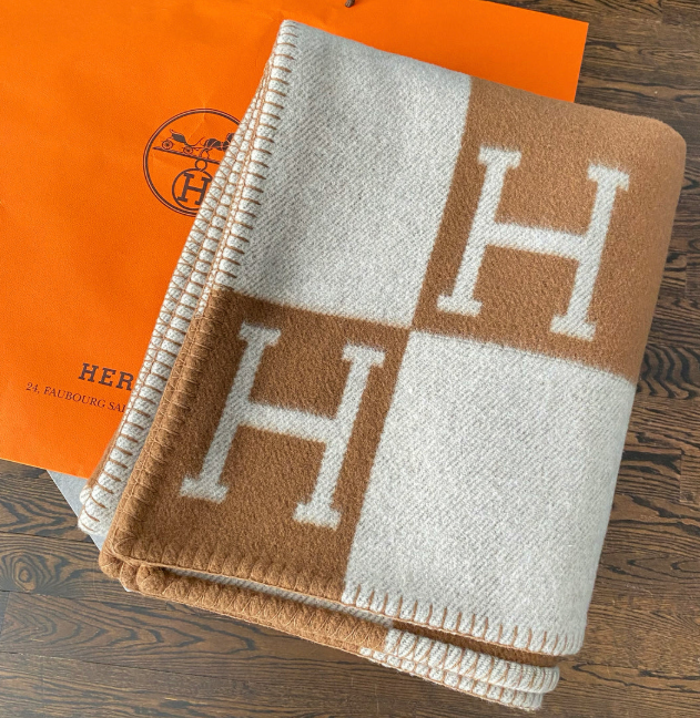 Designer Inspired H Luxury Blanket